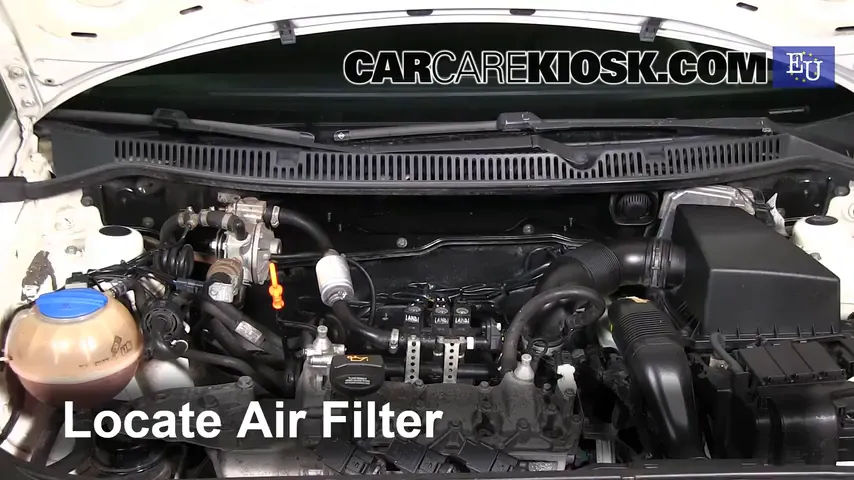 2006 Volkswagen Polo E 1.2L 3 Cyl. Filtro de aire (motor)